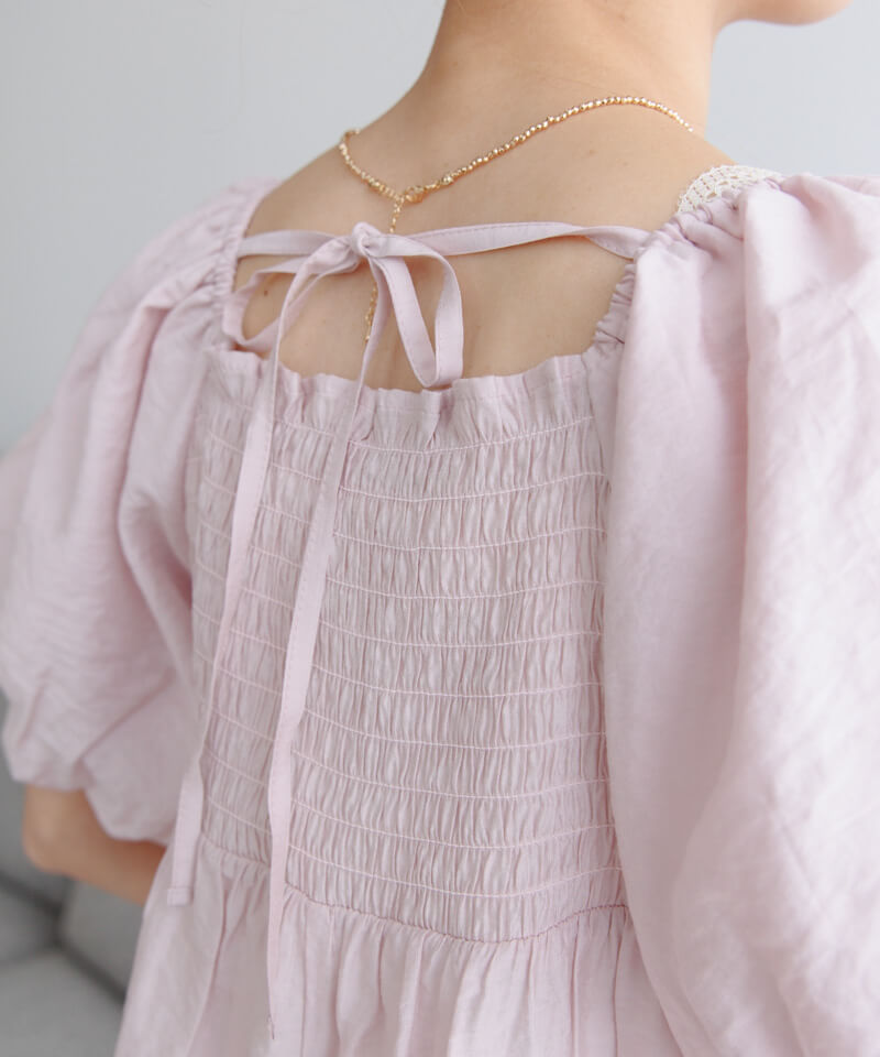 20%OFF】windy puff blouse～ｳｨﾝﾃﾞｨｰﾊﾟﾌﾌﾞﾗｳｽ | flower