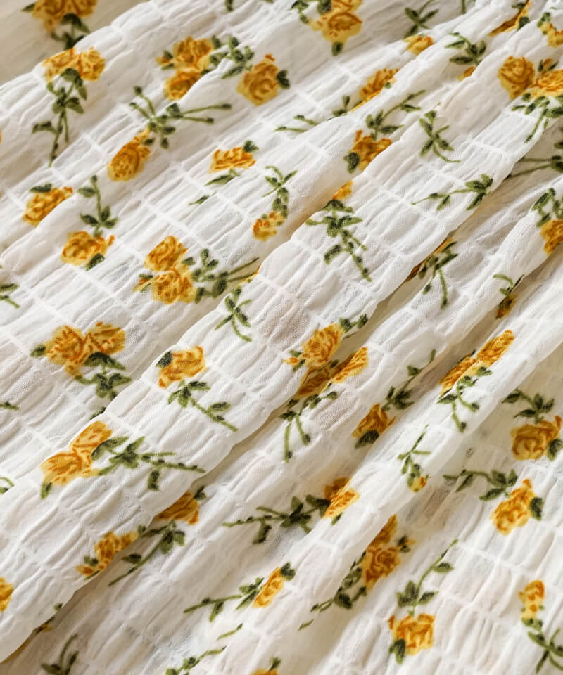 フラワーページ 20%OFF】crumple bloom top～ｸﾗﾝﾌﾟﾙﾌﾞﾙｰﾑﾄｯﾌﾟ | flower