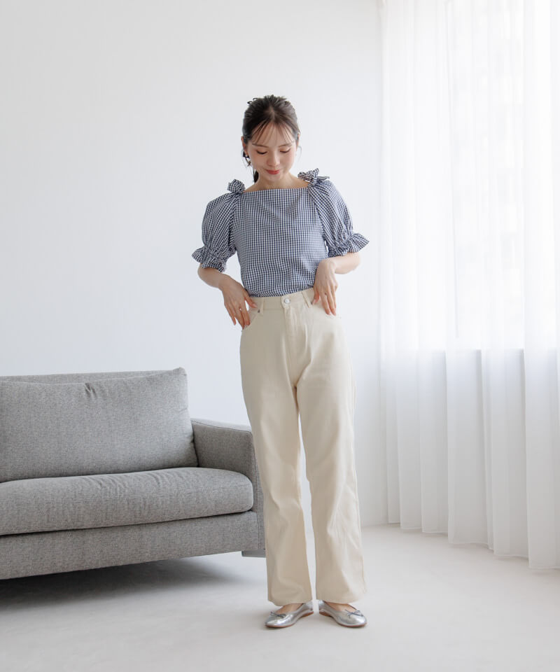 40%OFF】plume ribbon blouse～ﾌﾟﾘｭｰﾑﾘﾎﾞﾝﾌﾞﾗｳｽ | flower