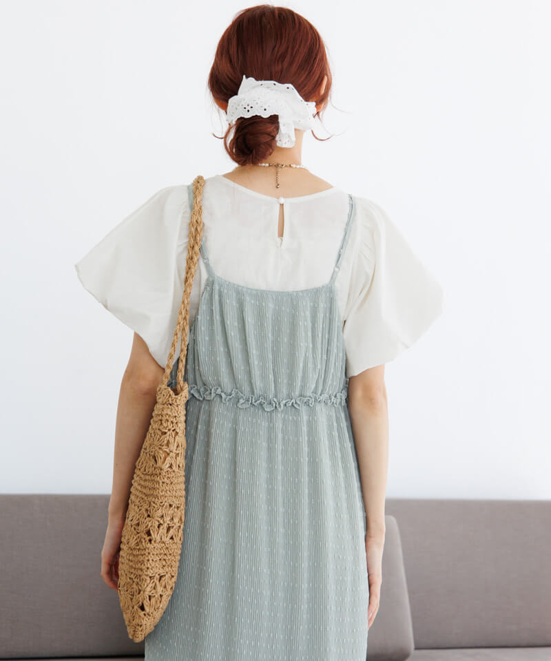 30%OFF】feminine puff blouse4～ﾌｪﾐﾆﾝﾊﾟﾌﾌﾞﾗｳｽ4 | flower