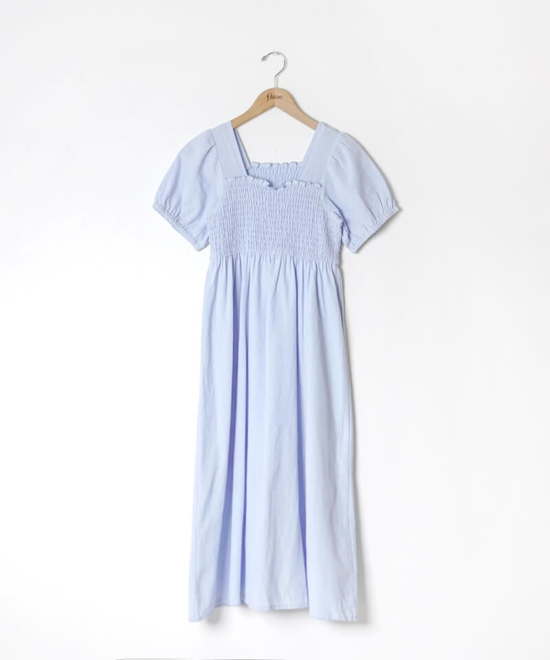 40%OFF】summery puff onepiece～ｻﾏﾘｰﾊﾟﾌﾜﾝﾋﾟｰｽ | flower