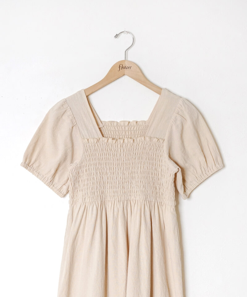 40%OFF】summery puff onepiece～ｻﾏﾘｰﾊﾟﾌﾜﾝﾋﾟｰｽ | flower