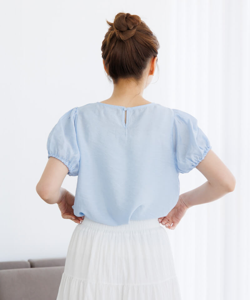 40%OFF】lace puff blouse～ﾚｰｽﾊﾟﾌﾌﾞﾗｳｽ | flower／フラワー公式通販