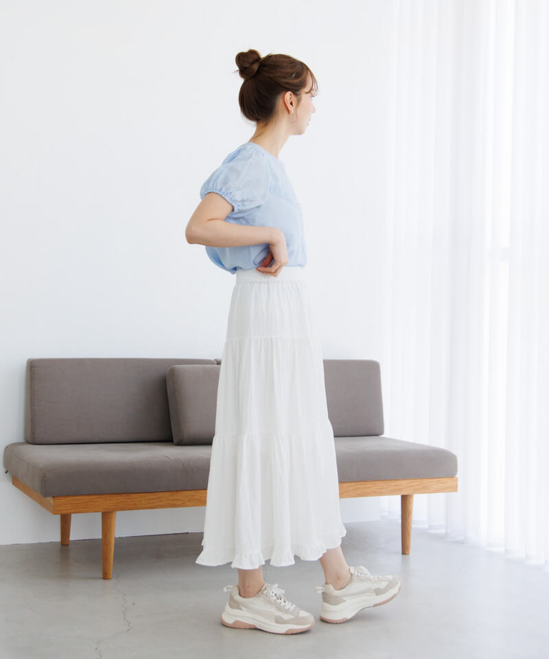 40%OFF】lace puff blouse～ﾚｰｽﾊﾟﾌﾌﾞﾗｳｽ | flower／フラワー公式通販