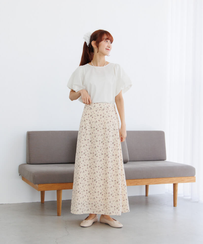 30%OFF】liking flower skirt～ﾗｲｷﾝｸﾞﾌﾗﾜｰｽｶｰﾄ | flower
