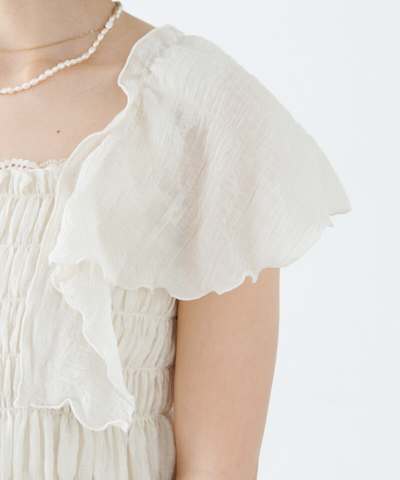 flower ページ sheer papillon blouse4～ｼｱｰﾊﾟﾋﾟﾖﾝﾌﾞﾗｳｽ4 | flower／フラワー公式通販