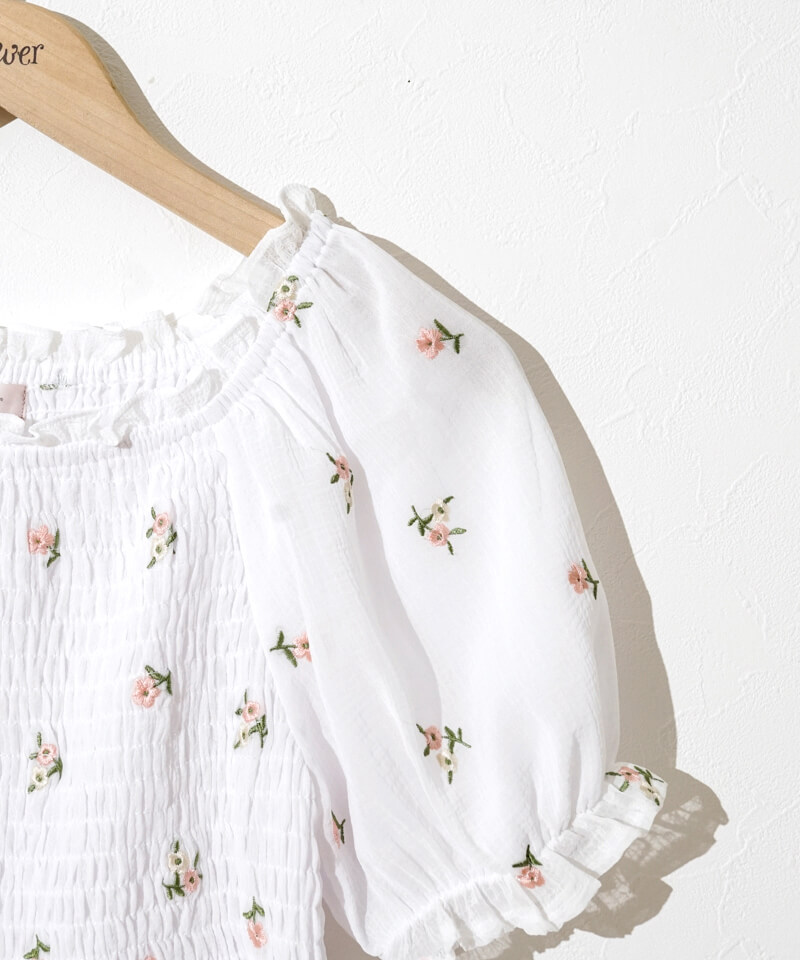 ブラウス シャツ ペチュニアブラウス レディース flower（ファッション） ブラウス シャツ ペチュニアブラウス
