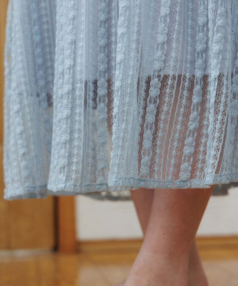 米国百貨店からお取寄せ とろふわミモレ丈フレアワンピース 米国百貨店からお取寄せ とろふわミモレ丈フレアワンピース