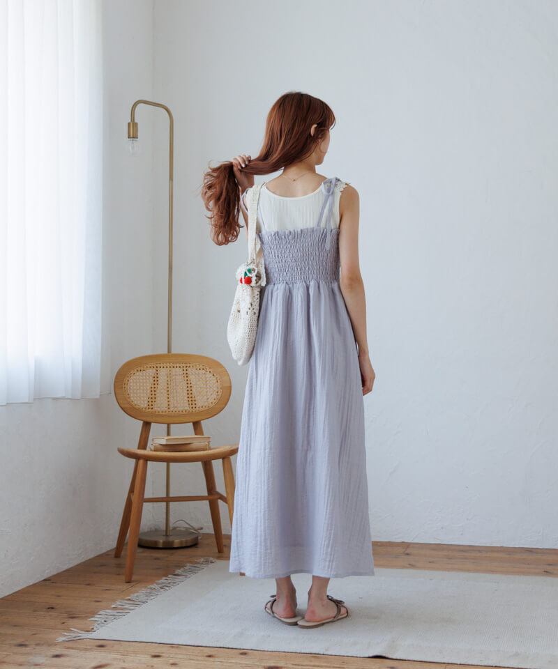 oyn様 30%OFF】natural cami onepiece5～ﾅﾁｭﾗﾙｷｬﾐﾜﾝﾋﾟｰｽ5 | flower