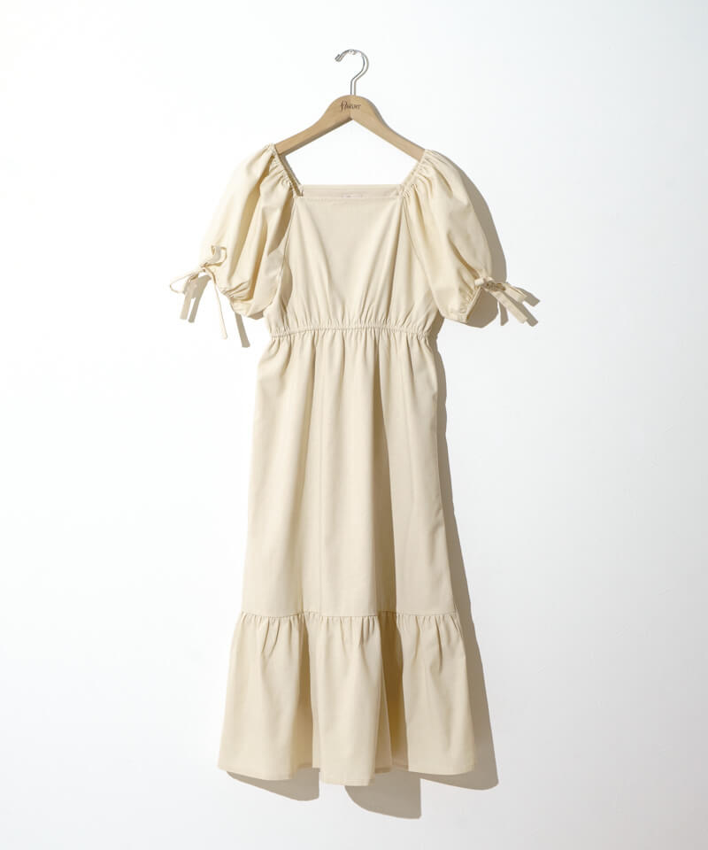 40%OFF】natural puff onepiece～ﾅﾁｭﾗﾙﾊﾟﾌﾜﾝﾋﾟｰｽ | flower