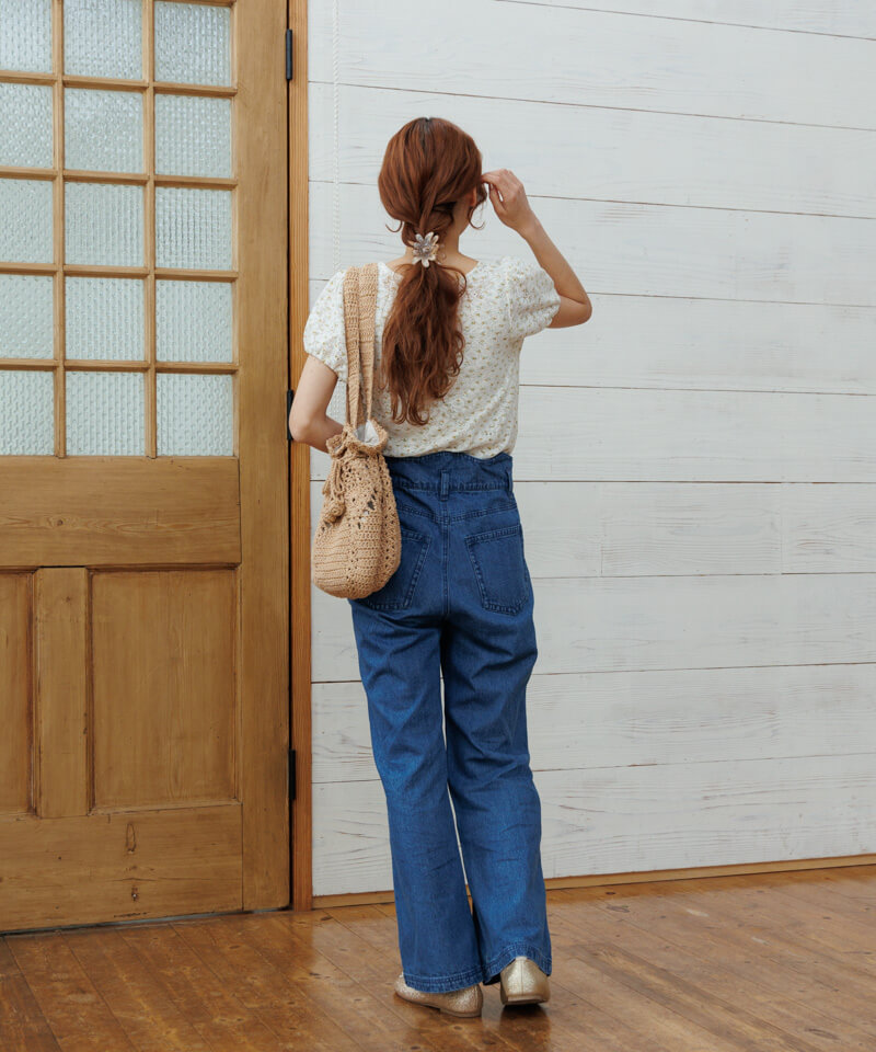 petal denim pants2～ﾍﾟﾀﾙﾃﾞﾆﾑﾊﾟﾝﾂ2 | flower／フラワー公式通販