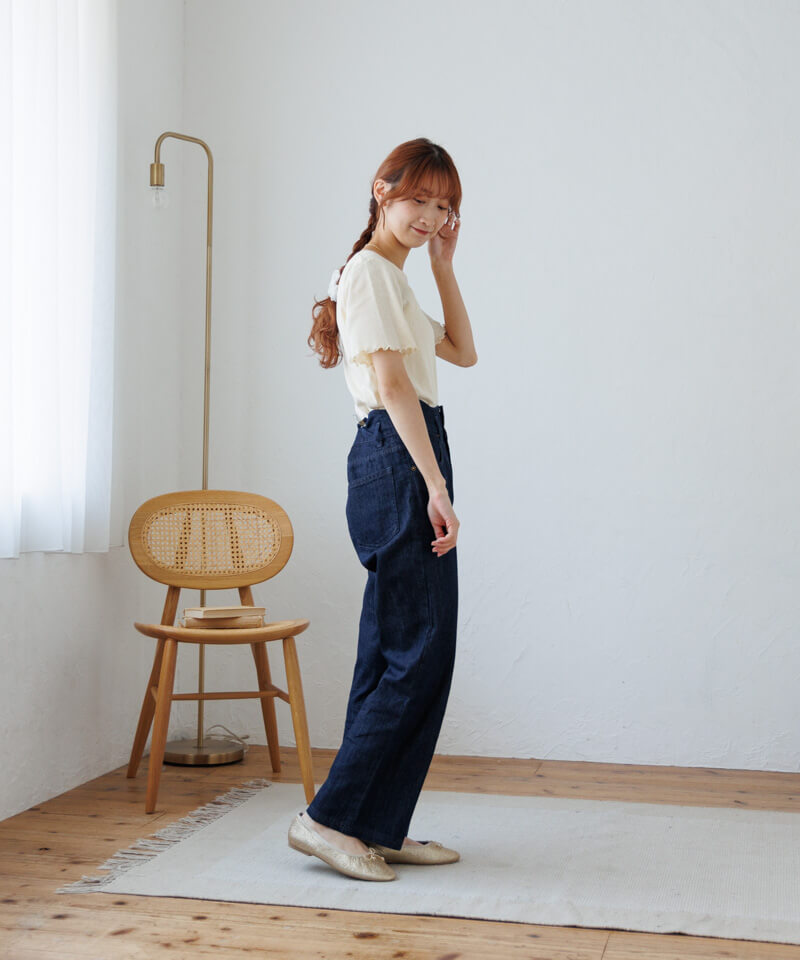 petal denim pants2～ﾍﾟﾀﾙﾃﾞﾆﾑﾊﾟﾝﾂ2 | flower／フラワー公式通販