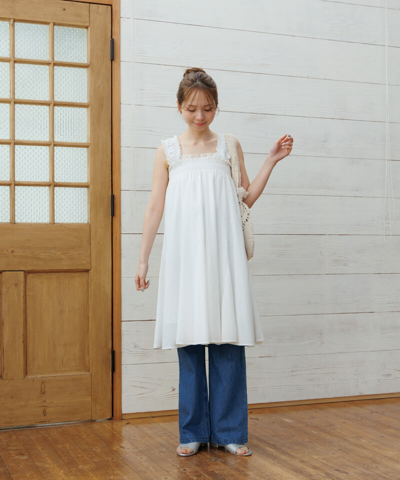 30%OFF】sweet 2way onepiece～ｽｳｨｰﾄﾂｰｳｪｲﾜﾝﾋﾟｰｽ | flower／フラワー