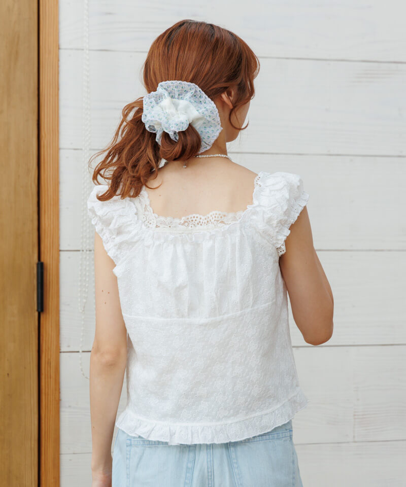 BELLA BIG シュシュ　ホワイト BELLA | Chuchu – studiolab404.com
