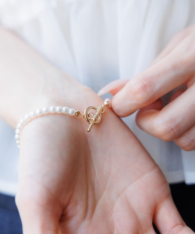 point heart bracelet～ﾎﾟｲﾝﾄﾊｰﾄﾌﾞﾚｽﾚｯﾄ | flower／フラワー公式通販