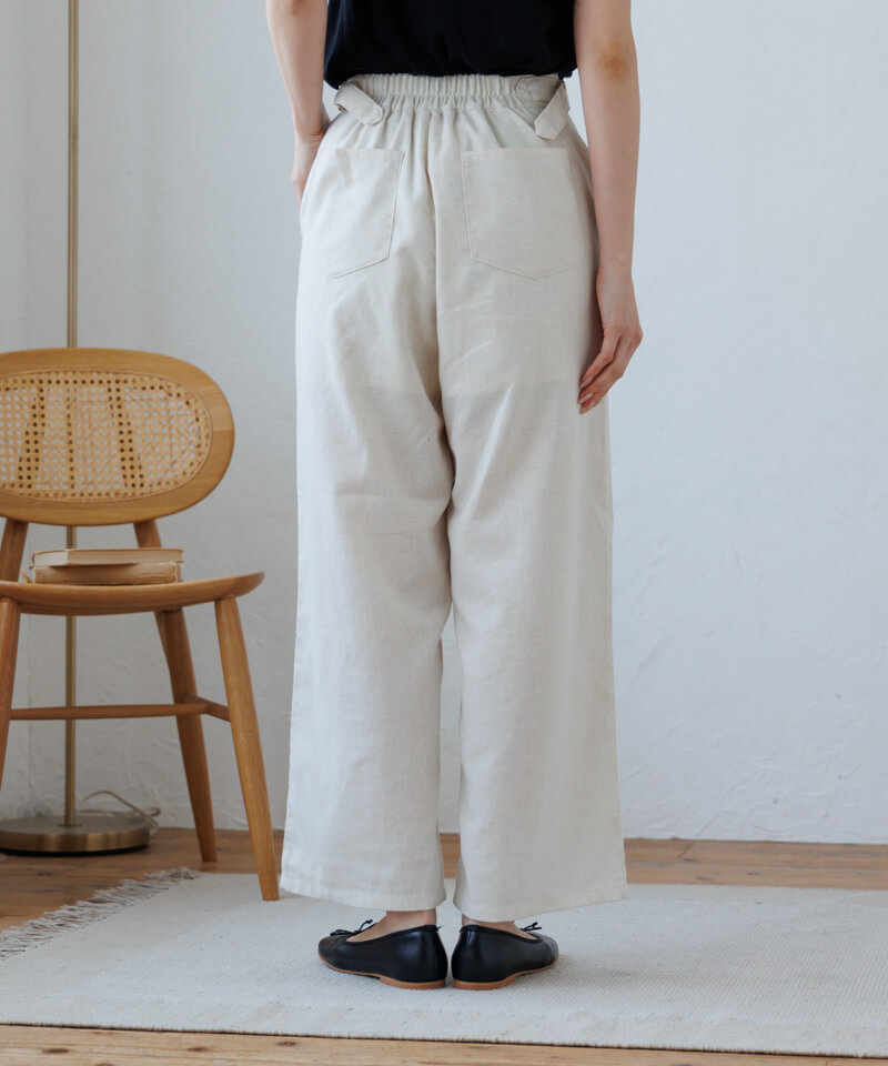 argue リネンパンツ　BREEZE LINEN MELLOW PANTS パンツ ARGUE / BREEZE LINEN MELLOW PANTS /BLACK Linen Easy