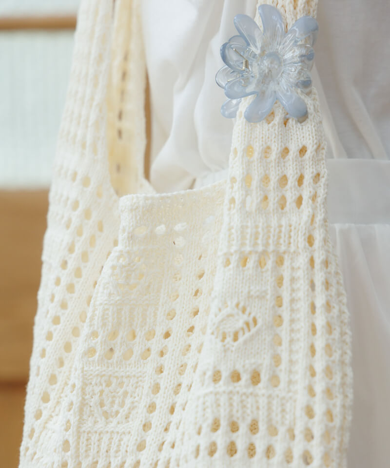 10%OFF】panel lace bag～ﾊﾟﾈﾙﾚｰｽﾊﾞｯｸﾞ | flower／フラワー公式通販