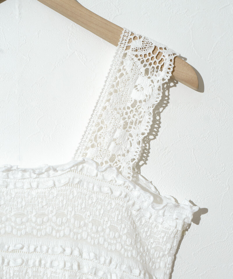 30%OFF】sunny lace bustier～ｻﾆｰﾚｰｽﾋﾞｽﾁｪ | flower／フラワー