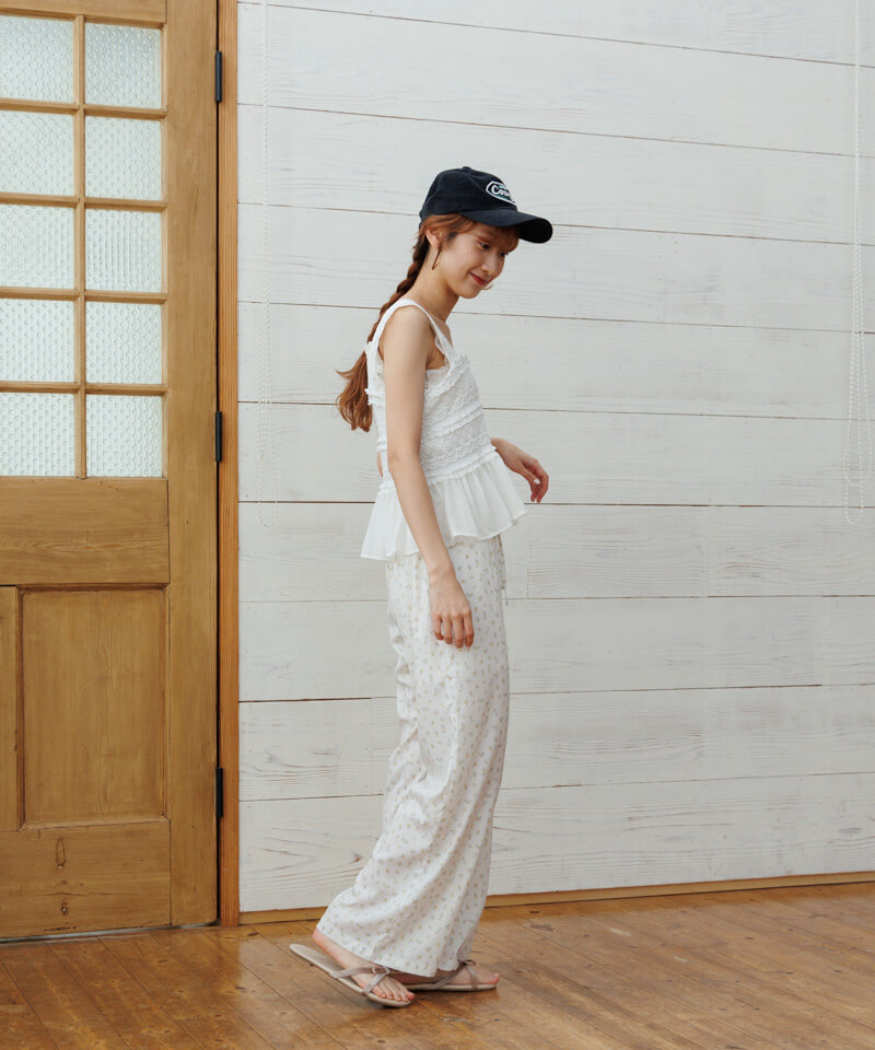 10%OFF】bloom set pants～ﾌﾞﾙｰﾑｾｯﾄﾊﾟﾝﾂ | flower／フラワー公式通販