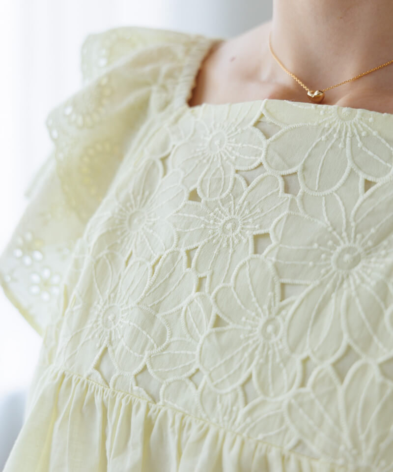 20%OFF】sunny grace top～ｻﾆｰｸﾞﾚｰｽﾄｯﾌﾟ | flower／フラワー公式通販