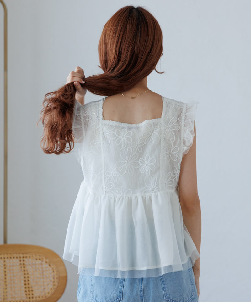 10%OFF】spangle flower top～ｽﾊﾟﾝｸﾞﾙﾌﾗﾜｰﾄｯﾌﾟ | flower／フラワー公式通販