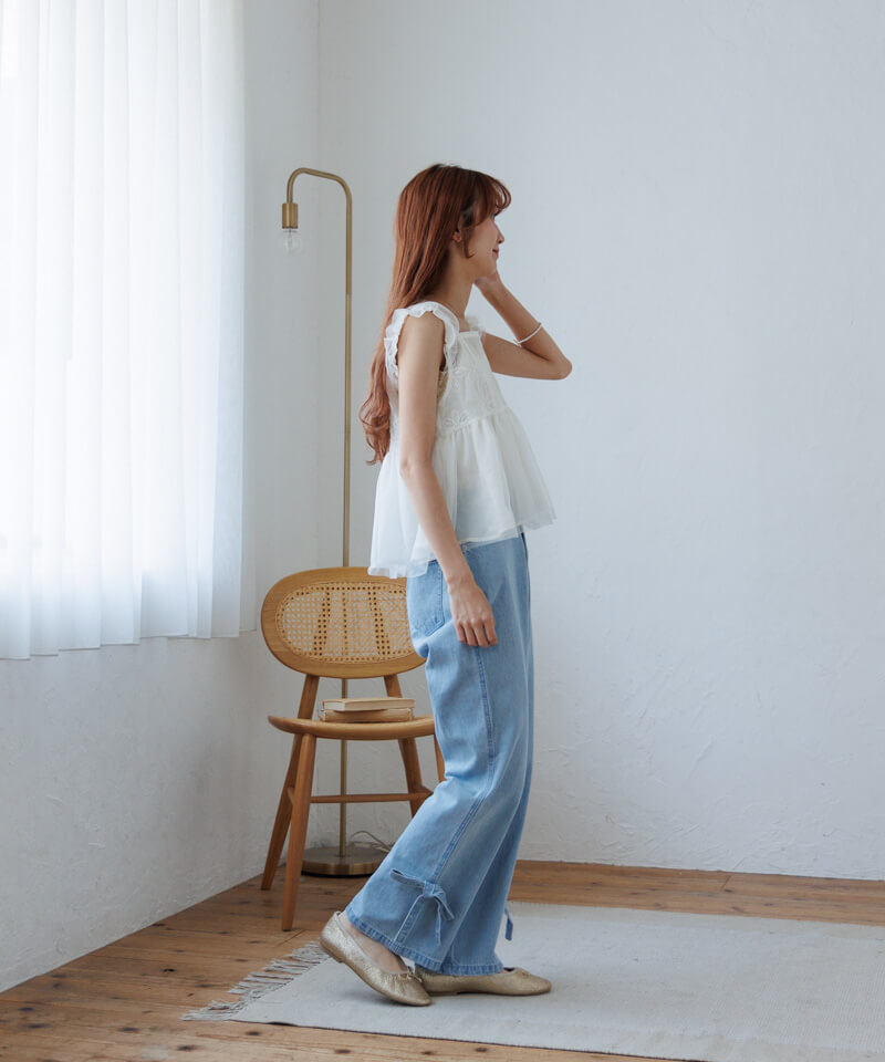 spangle flower top～ｽﾊﾟﾝｸﾞﾙﾌﾗﾜｰﾄｯﾌﾟ | flower／フラワー公式通販