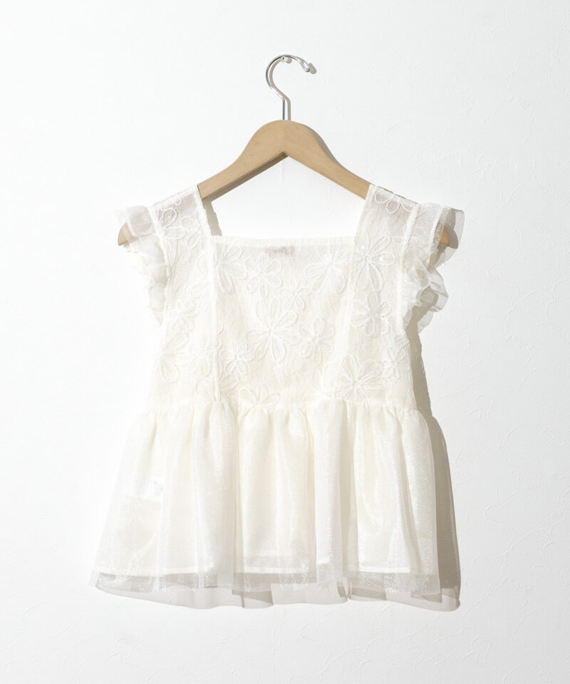 フラワー雑貨 hanging-linen-flower-yellow-