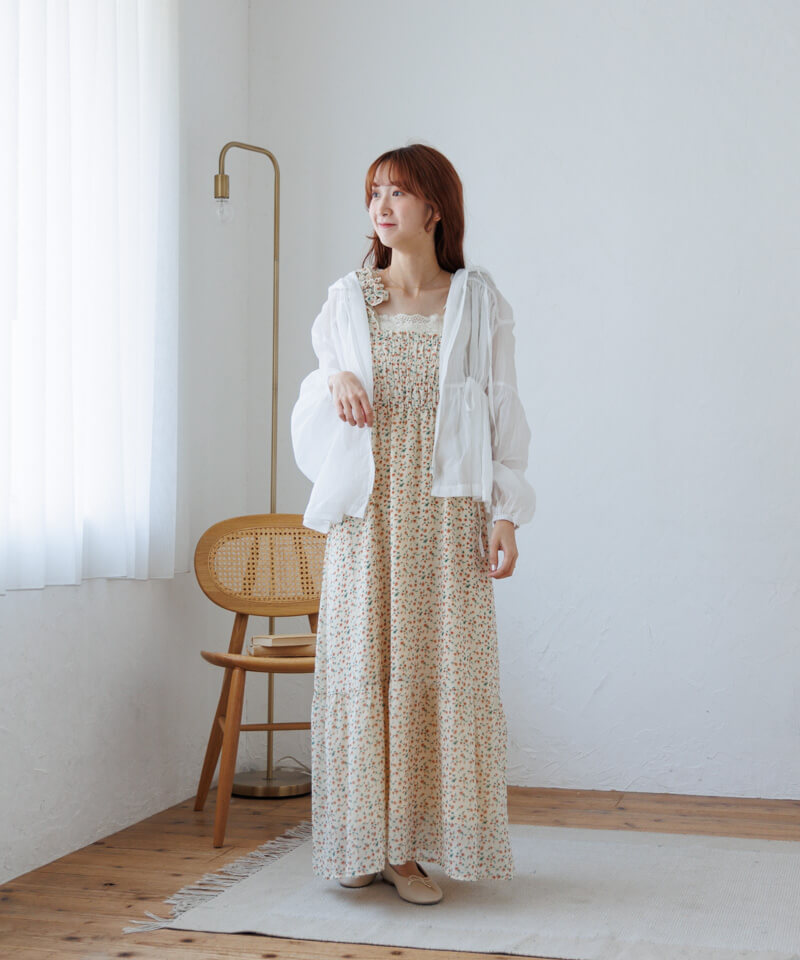 20%OFF】floral cami onepiece～ﾌﾛｰﾗﾙｷｬﾐﾜﾝﾋﾟｰｽ | flower／フラワー