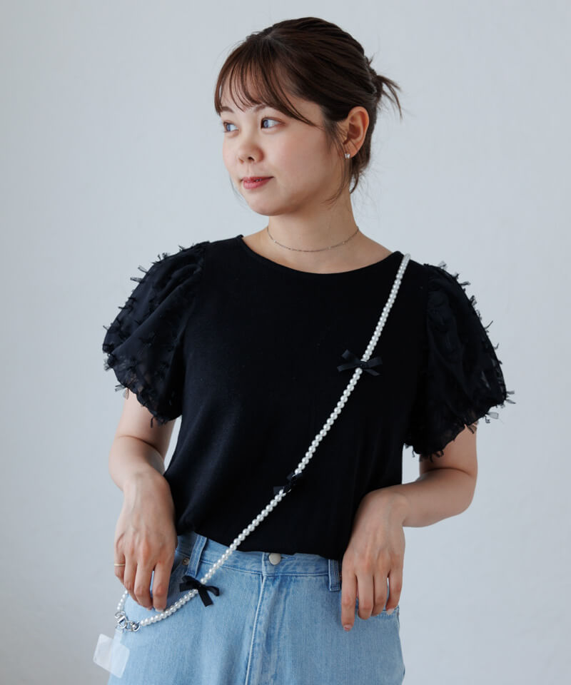 30%OFF】many ribbon top～ﾒﾆｰﾘﾎﾞﾝﾄｯﾌﾟ | flower／フラワー公式通販