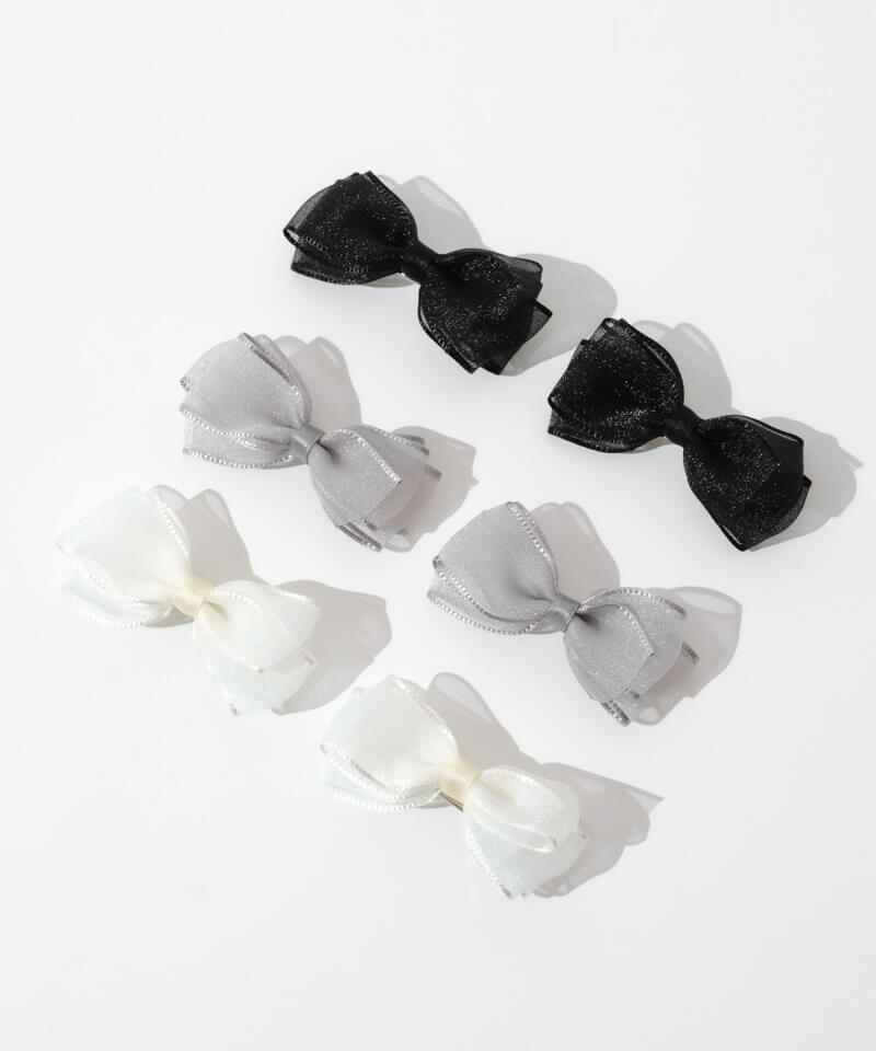 ribbon papillon pin～ﾘﾎﾞﾝﾊﾟﾋﾟﾖﾝﾋﾟﾝ(2pc) | flower／フラワー公式通販