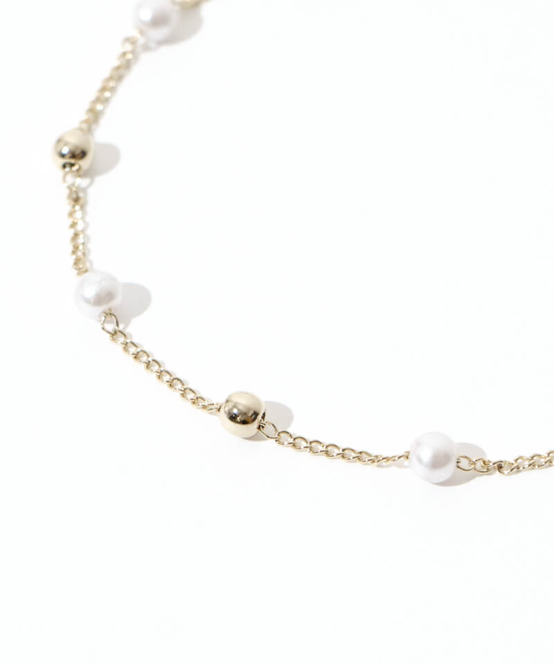 ball pearl bracelet～ﾎﾞｰﾙﾊﾟｰﾙﾌﾞﾚｽﾚｯﾄ | flower／フラワー公式通販