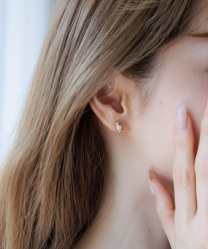 candy pearl pierce～ｷｬﾝﾃﾞｨｰﾊﾟｰﾙﾋﾟｱｽ | flower／フラワー公式通販
