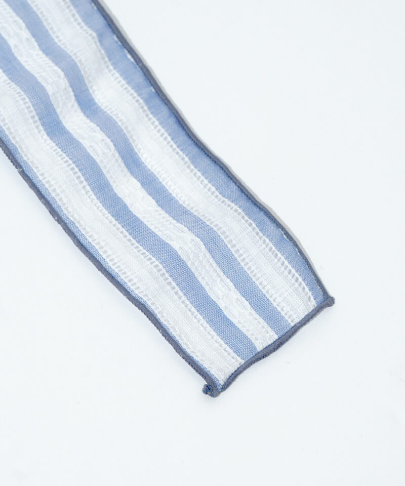 リボン　ヘアゴム♡riana ribbon♡ストライプ×フラワー♡ハンドメイド ss22】ハンドメイド リボン ヘアゴム