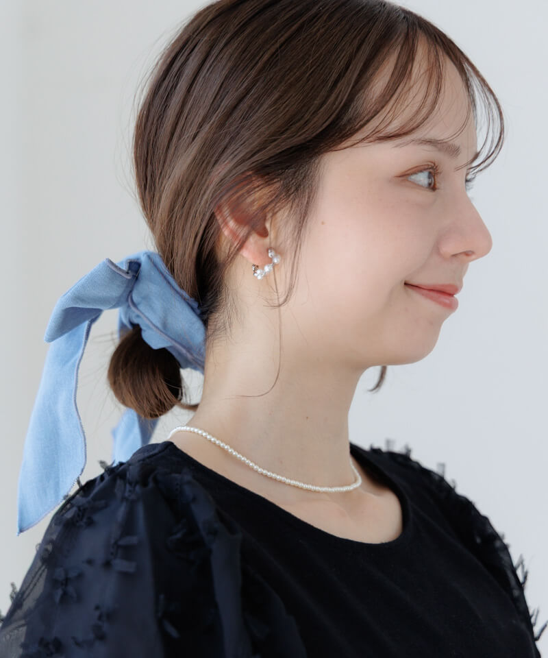 nuance pearl earring～ﾆｭｱﾝｽﾊﾟｰﾙｲﾔﾘﾝｸﾞ | flower／フラワー公式通販