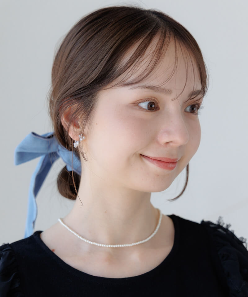 nuance pearl earring～ﾆｭｱﾝｽﾊﾟｰﾙｲﾔﾘﾝｸﾞ | flower／フラワー公式通販