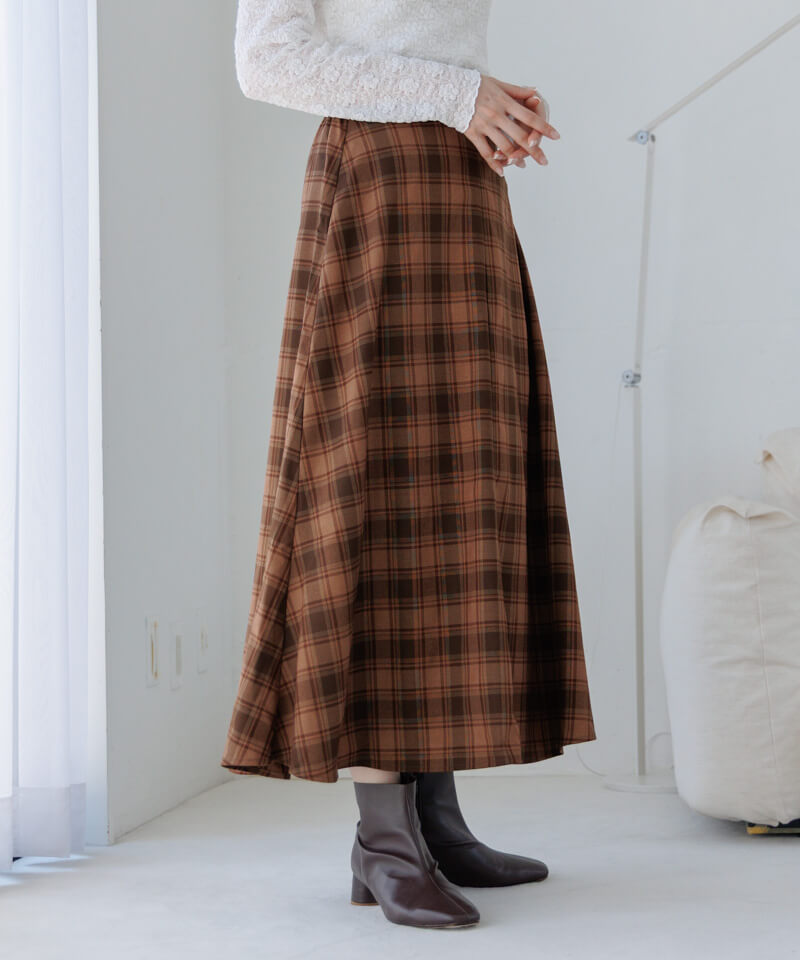 40%OFF】classic check skirt～ｸﾗｼｯｸﾁｪｯｸｽｶｰﾄ | flower／フラワー公式通販