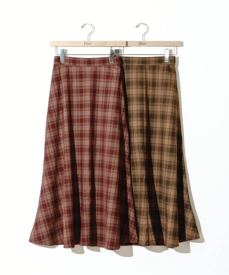 40%OFF】classic check skirt～ｸﾗｼｯｸﾁｪｯｸｽｶｰﾄ | flower／フラワー公式通販