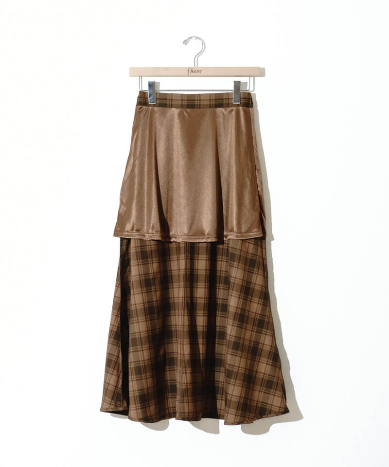 classic check skirt～ｸﾗｼｯｸﾁｪｯｸｽｶｰﾄ | flower／フラワー公式通販
