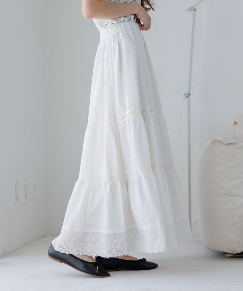 スカート bloom skirt 立体フラワー チュール スカート / ANY KIDS | ファッション通販