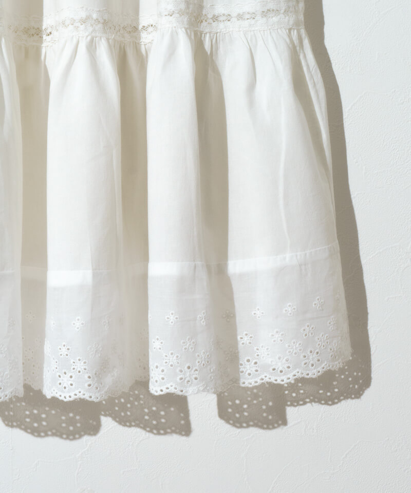 bloom cotton skirt～ﾌﾞﾙｰﾑｺｯﾄﾝｽｶｰﾄ | flower／フラワー公式通販