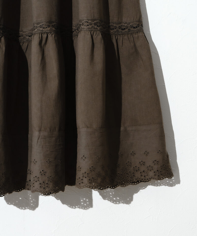 bloom cotton skirt～ﾌﾞﾙｰﾑｺｯﾄﾝｽｶｰﾄ | flower／フラワー公式通販