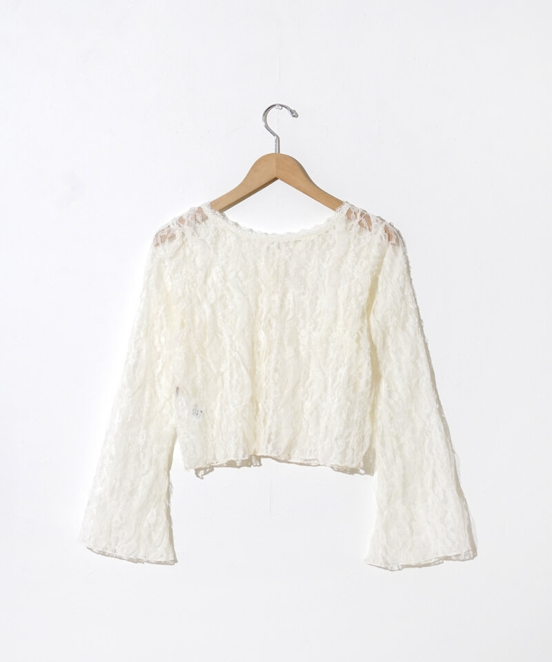トップス SALE MARGE TOKYO Floral lace cropped トップス SALE MARGE TOKYO Floral lace cropped トップス SALE MARGE