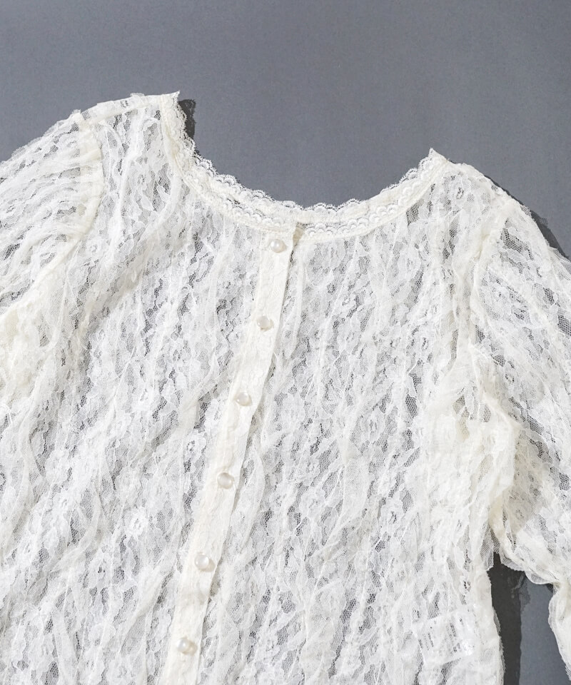 floral lace top～ﾌﾛｰﾗﾙﾚｰｽﾄｯﾌﾟ | flower／フラワー公式通販