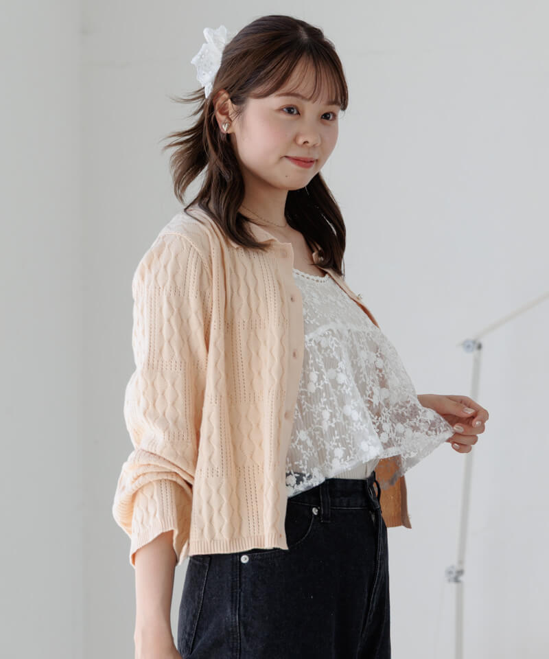 30%OFF】lacy polo top2～ﾚｰｼｰﾎﾟﾛﾄｯﾌﾟ2 | flower／フラワー公式通販