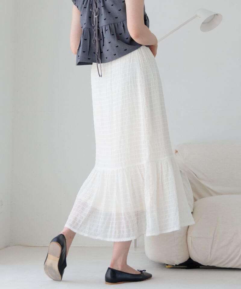 30%OFF】daily sheer skirt～ﾃﾞｲﾘｰｼｱｰｽｶｰﾄ | flower／フラワー公式通販