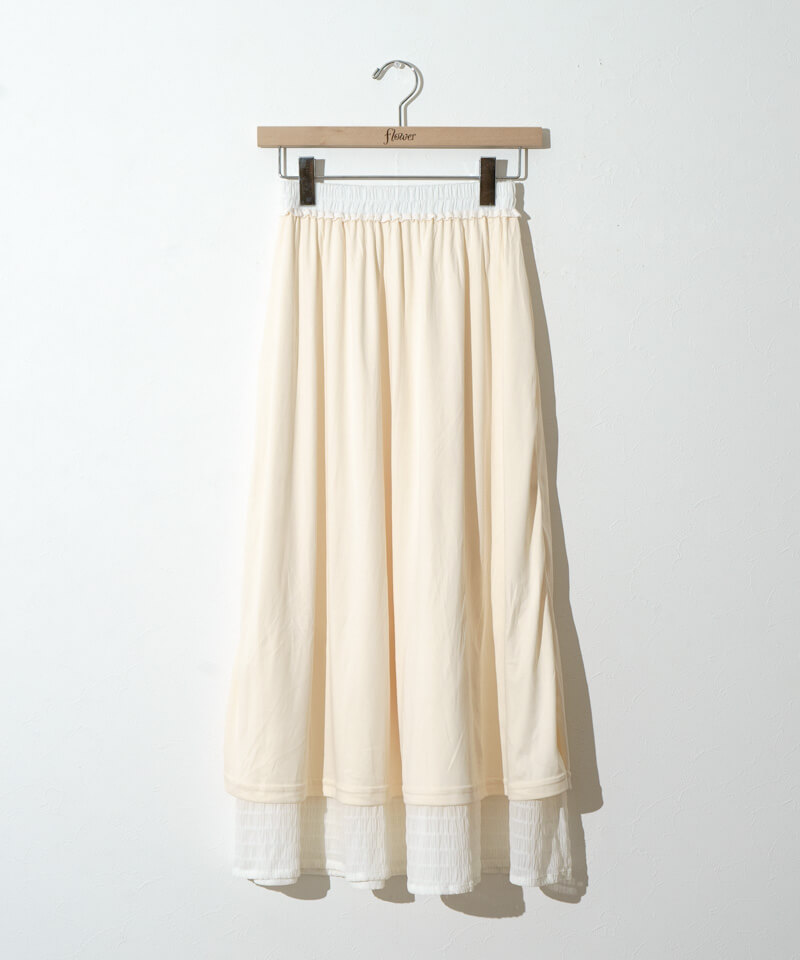 20%OFF】daily sheer skirt～ﾃﾞｲﾘｰｼｱｰｽｶｰﾄ | flower／フラワー公式通販