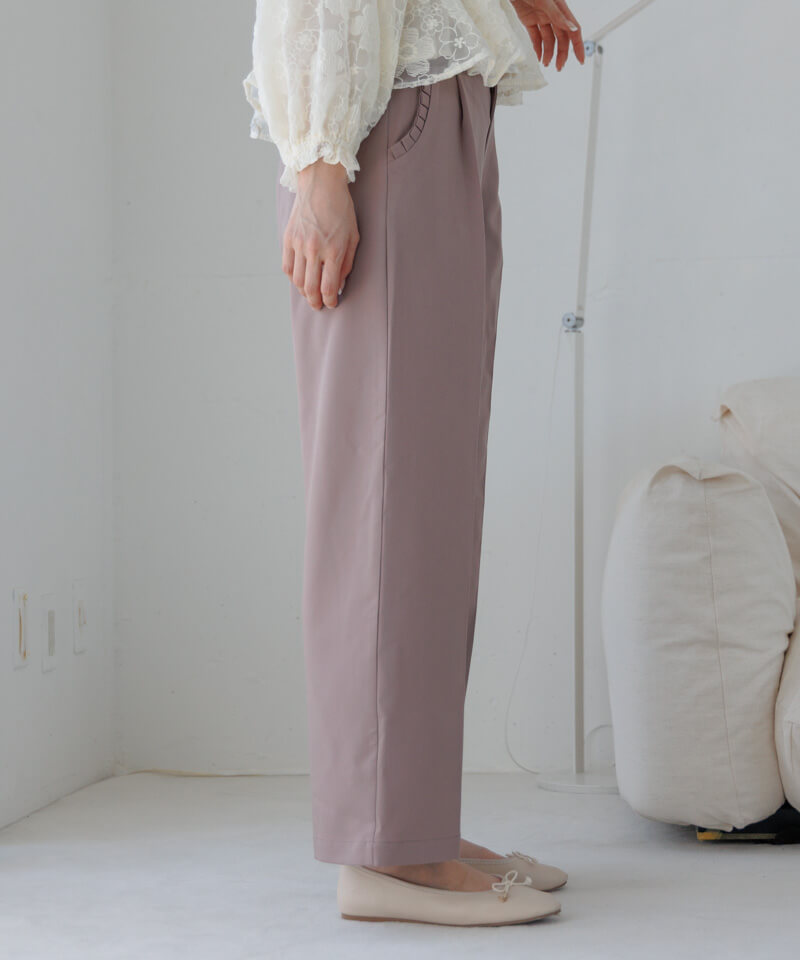smoky tuck pants2～ｽﾓｰｷｰﾀｯｸﾊﾟﾝﾂ2 | flower／フラワー公式通販