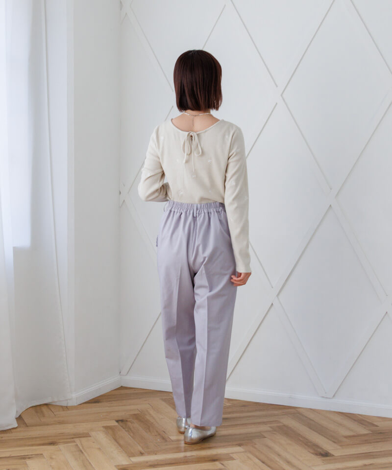 30%OFF】smoky tapered pants3～ｽﾓｰｷｰﾃｰﾊﾟｰﾄﾞﾊﾟﾝﾂ3 | flower／フラワー