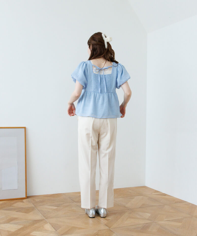 30%OFF】smoky tapered pants3～ｽﾓｰｷｰﾃｰﾊﾟｰﾄﾞﾊﾟﾝﾂ3 | flower／フラワー