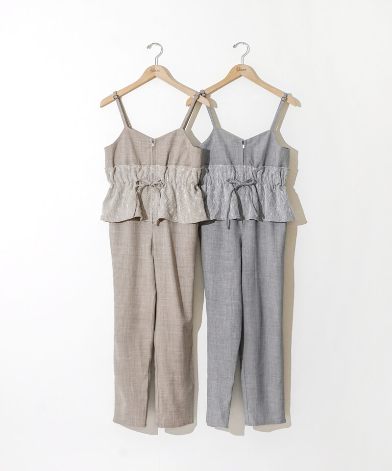 lady flare rompers～ﾚﾃﾞｨｰﾌﾚｱﾛﾝﾊﾟｰｽ | flower／フラワー公式通販